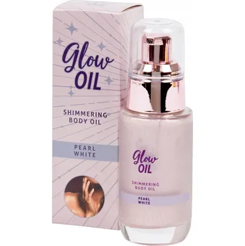 Pleťový olej Rozjasňující tělový olej Glow Oil Pearl White 30 ml Vegan