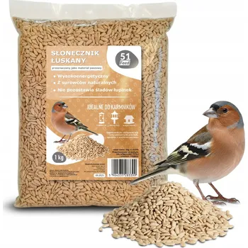 Krmivo pro ptáka Slunečnicová semínka loupaná 1 kg krmivo pro ptáky krmivo zrno do krmítka