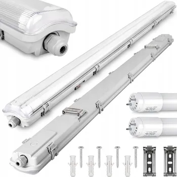 Stropní přisazené svítidlo Masterled 36 W 127 cm bílé