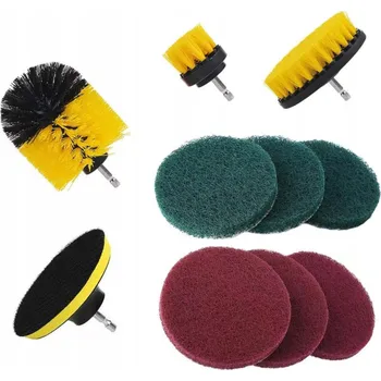 Vrták Sada čisticích kartáčků - 10 Ks