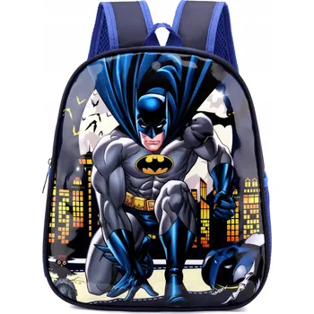 Městský batoh Školní batoh Batman Jelly Pens s více přihrádkami, vícebarevný