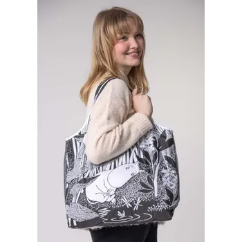 Nákupní taška Nákupní taška Moomin Midsummer black 30L, Lasessor Finsko