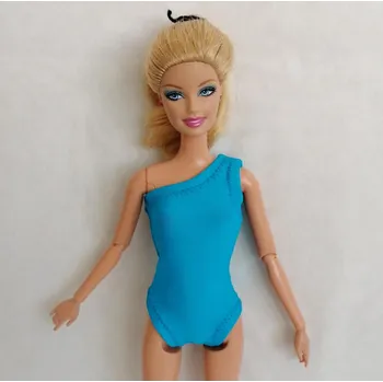 Doplněk pro panenku Barbie - oblečky pro panenku originální české - plavky barevné s různými vzory Motiv: 2