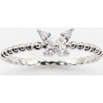 Prsten Stříbrný prsten s kamenem