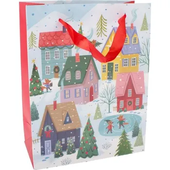 Vánoce Casa de Engel Papirova taska - sada 12ks