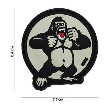 Nášivka Gumová nášivka 101 Inc King Kong - bílá