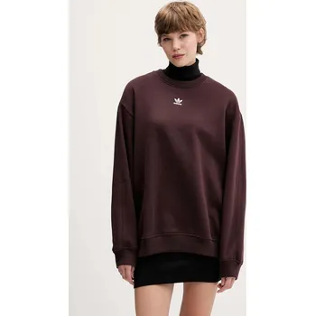 Dámská mikina Mikina adidas Originals Essentials KW1879 hnědá 89X, vel. S