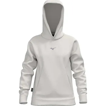 Dámská mikina Dámská sportovní mikina Mizuno Athletics Hoodie(W) / Snow White Velikost: XS