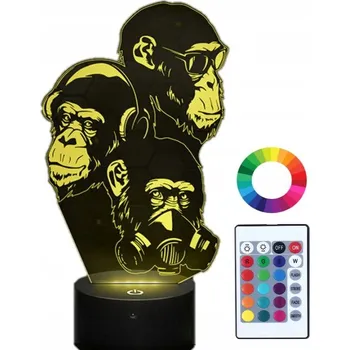 Lampička Plexido vícebarevná Noční lampa