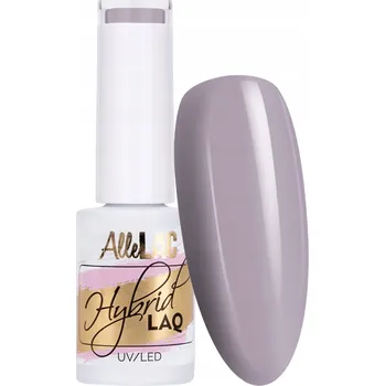 Lak na nehty Hybridní lak barevný lak AlleLac Odstíny hnědé a béžové