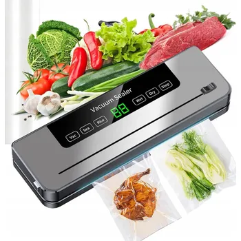 Vakuovačka SVÁŘEČKA FÓLIÍ + 50x SÁČKŮ PRO VAKUOVÉ BALENÍ POTRAVIN