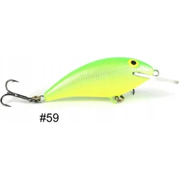 Umělá nástraha Wobler Siek Cejn 7 cm - plovoucí - 59