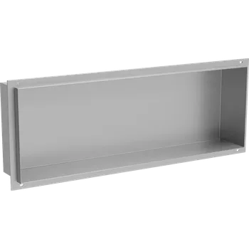 Koupelnový nábytek Mexen X-Wall-NR polička do niky bez lemu 60 x 20 cm, inox - 1911602010 Koupelnové police