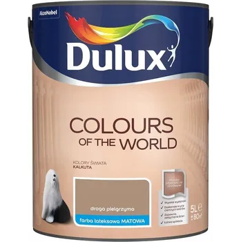 barva na zeď DULUX SVĚTA BARVA LATEXOVÁ NA ZEĎ Cesta Poutníka 5L
