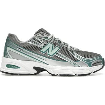 Pánské tenisky New Balance 740v2 Silver Metallic New Spruce Velikost: 45.5 U740NC2