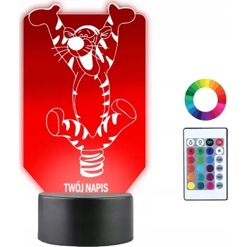 Lampička Plexido vícebarevná Noční lampa