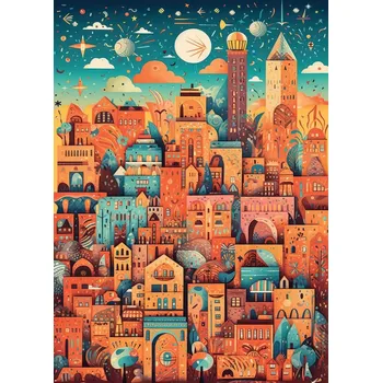 Puzzle Alipson Úžasné město 500 dílků