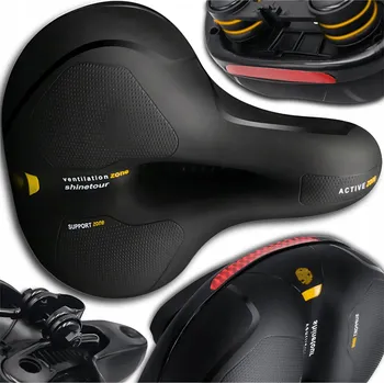 Sedlo na kolo Sedlo na kolo Edibazzar Pěnové s větráním, pohodlné, 200 mm