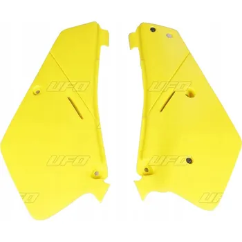 UFO ZADNÍ BOČNÍ PLASTY SUZUKI RM 80 '86-'99 ŽLUTÁ BARVA