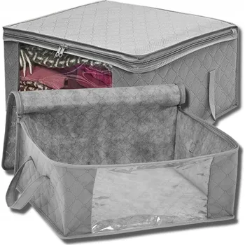 Povlečení Velký obal / organizér XL taška na oblečení, povlečení, deku do skříně, pevný