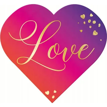 Papírový ubrousek PAPÍROVÉ UBROUSKY LOVE Valentýnská dekorace PP