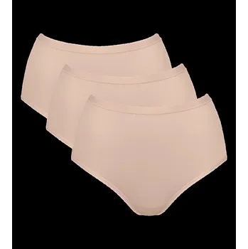 Kalhotky Dámské kalhotky Sloggi GO Daily Cotton High Waist béžové, BROWN XL i343_10222332-00LZ-XL