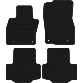 autokoberec Kobercové rohože Edecor velurové 4 ks