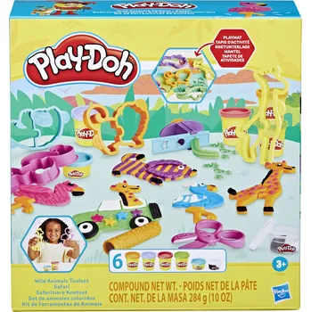 modelína a plastelína PLAY-DOH SAFARI s divokými zvířaty