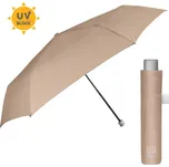 Skládací deštník s UV filtrem Perletti Time / Marrone Pastello, 26409