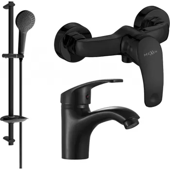 Sprchový set Mexen Fabia DB05 sprchová sada, černá - 746504DB05-70 Bateriové soupravy