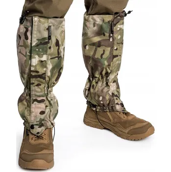 Cyklistické oblečení Návleky Na Boty vojenské voděodolné návleky na boty Wisport Yeti - MultiCam M