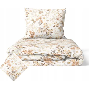 Povlečení Povlečení 160x200cm + 2x 70x80cm, 140g/m2, 100% bavlna, vzor: zlatá sedmikráska