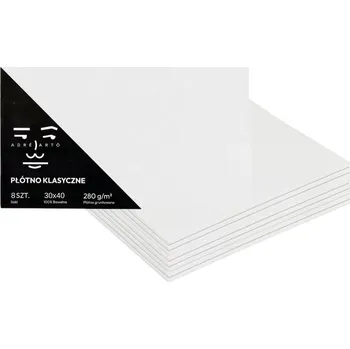 Malířské plátno Malířské Plátno plátno ADRÉ ARTÓ 30x40 cm 280 g/m² 8 ks