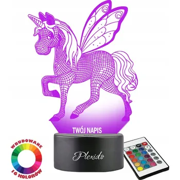 Lampička Plexido vícebarevná Noční lampa