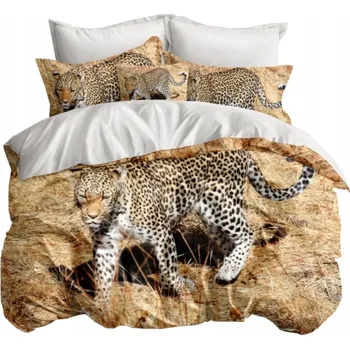 Povlečení Povlečení 140x200 Leopard Zvířata