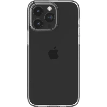 Pouzdro na mobilní telefon Flexibilní kryt Spigen Crystal Flex pro iPhone 15 Pro Max - Transparentní