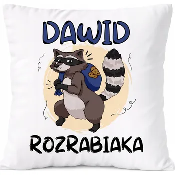 Polštář Dárek Polštář pro Adama, syna, dítě s potiskem