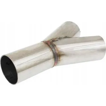Brzdová hadice T-rozdělovač výfuku 45st 70/76mm 304SS