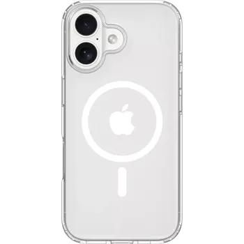 Pouzdro na mobilní telefon Devia Pure Clear Magnetic Shockproof obal pro iPhone 16 - Transparentní