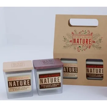 Výtvarná sada Sada 2 svíčky Nature