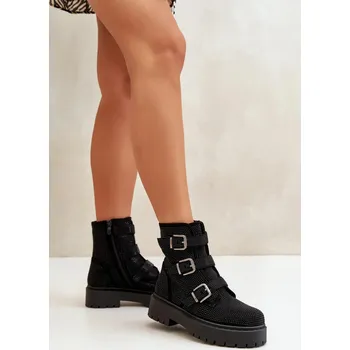 Dámská zimní obuv Dámské Zimní Kotníkové Boty s Kožešinou - Step in Style, 39 i240_199826_2:39