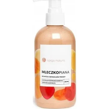 OPCJA NATURA Čisticí pleťové mléko a odličovač 2v1, 250 ml