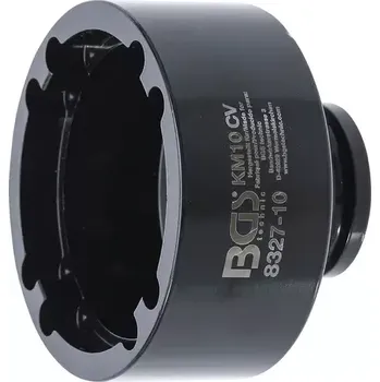 Ruční nářadí Nástrčná hlavice 3/4" na matice se zářezy KM10 BGS108327-10 (vnitřní čep) (BGS 108327-10 Nástrčná hlavice 3/4" na matice se zářezy KM10 (vnitřní čep))