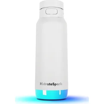 Termoska HidrateSpark PRO 2 chytrá lahev s brčkem, 950 ml, bílá
