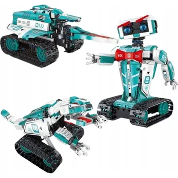 ostatní stavebnice STAVEBNICE ROBOT RC TANK DINOSAURUS 3V1 697 dílků