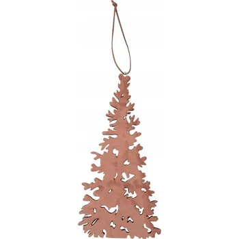 Vánoční dekorace Vánoční Koule zdobená vánočním stromkem 27 cm 1 ks