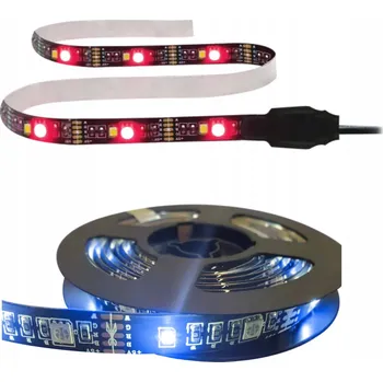 LED páska LED pásek DELTACO Smart Home RGB Ovládaný Aplikací - Osvětlení pro Domácnost