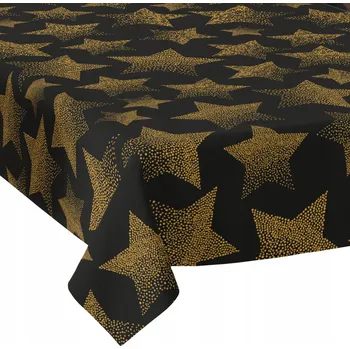 ubrus UBRUS NA STŮL červený vánoční 140x220cm PLAMUVZDORNÝ MATNÝ SILNÝ HLADKÝ