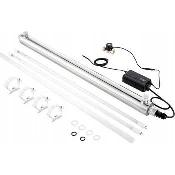 Filtrace vody VEVOR 220V 55W UV čistička vody 12 GPM ultrafialový filtr na vodu