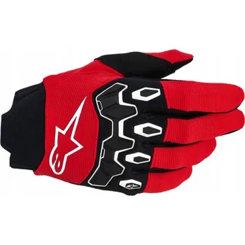 Moto rukavice Dětské rukavice Alpinestars Full Bore v2 červeno-černé, velikost S
